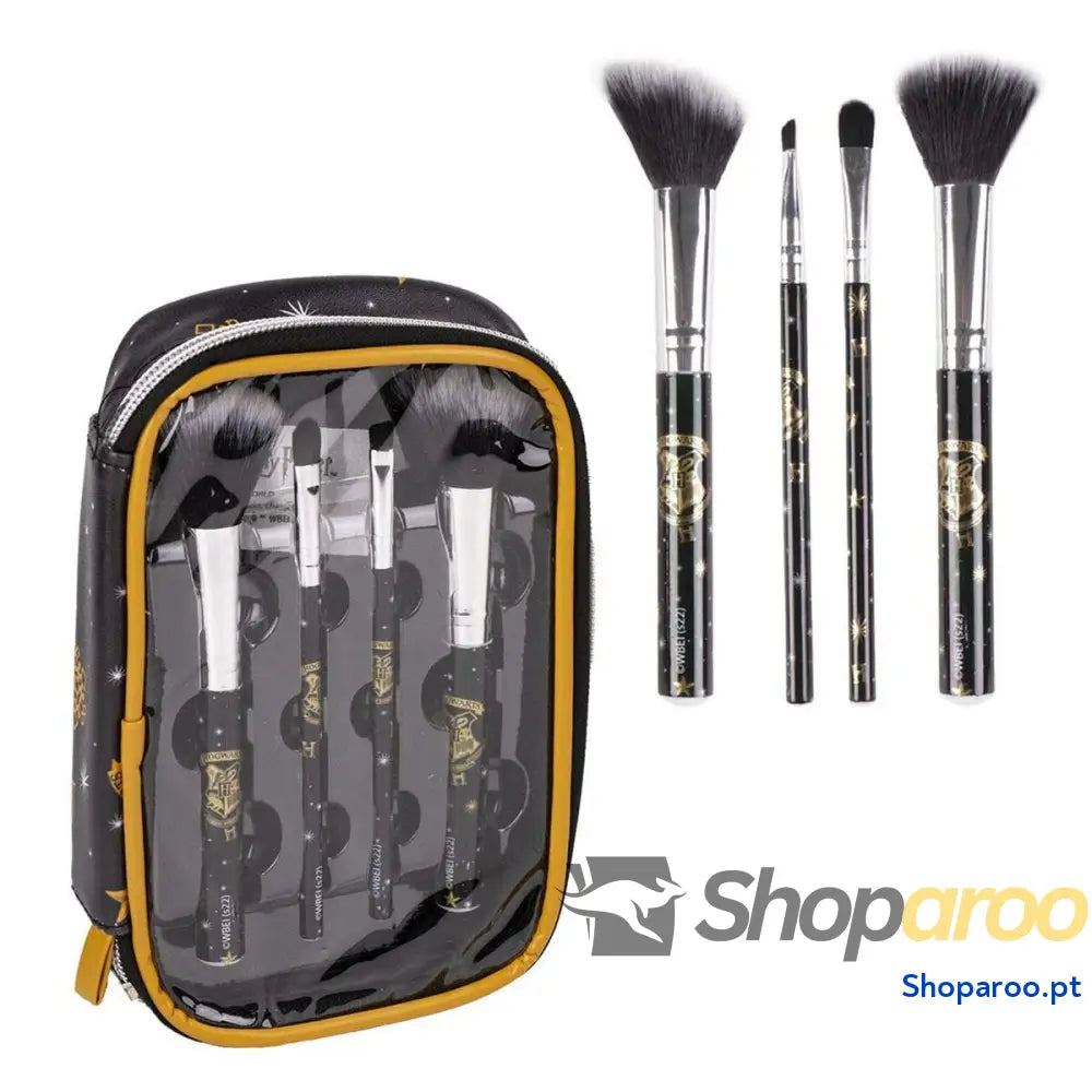 Conjunto de Pincéis de Maquilhagem Harry Potter 4 Peças