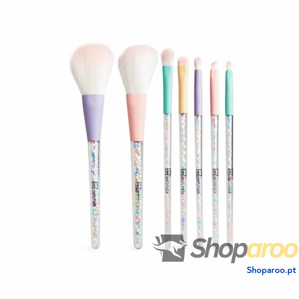 Conjunto de Pincéis de Maquilhagem IDC Institute Candy Sintético (7 pcs)
