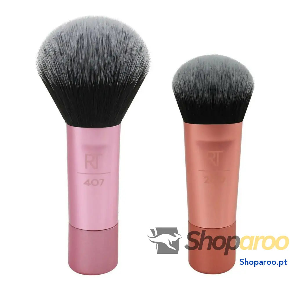 Conjunto de Pincéis de Maquilhagem Real Techniques Mini Brush Duo 2 Peças (2 pcs)