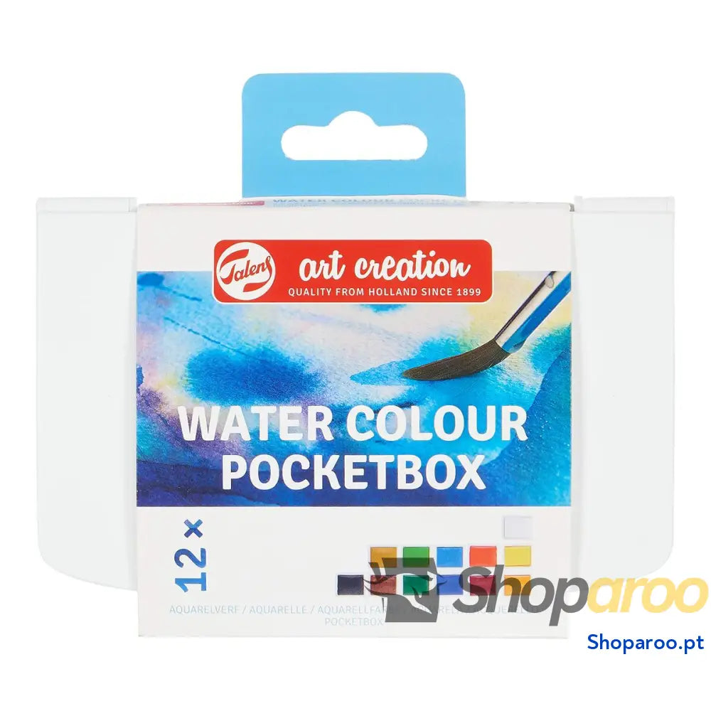 Conjunto de Pintura Aguarela Talens Art Creation POCKET BOX
