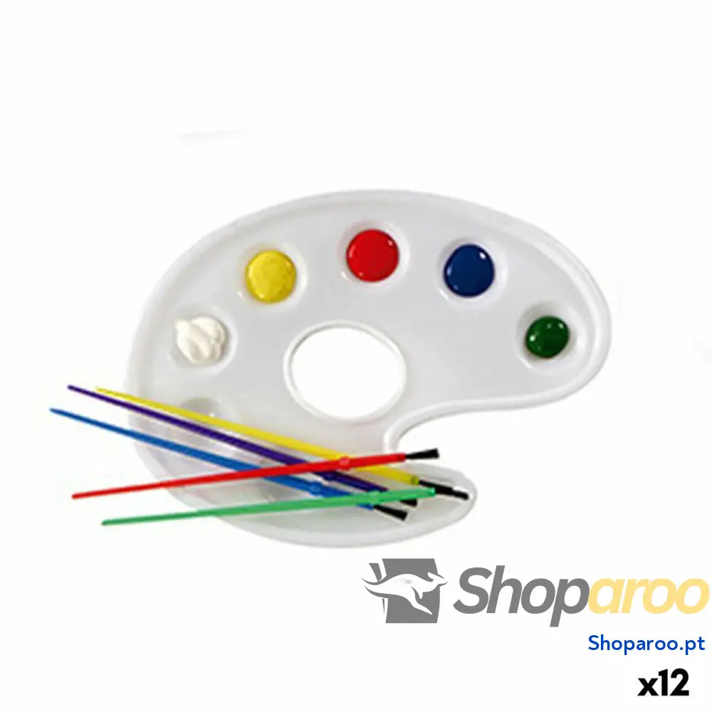 Conjunto de pintura Pincello Multicolor (12 Unidades)