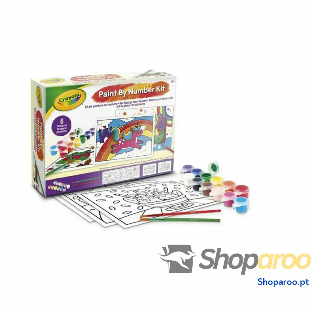 Conjunto de pintura por números Crayola