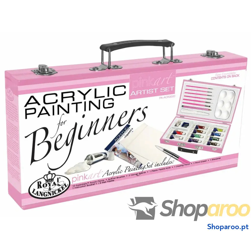 Conjunto de pintura Royal & Langnickel Acrylic Painting Beginners Multicolor