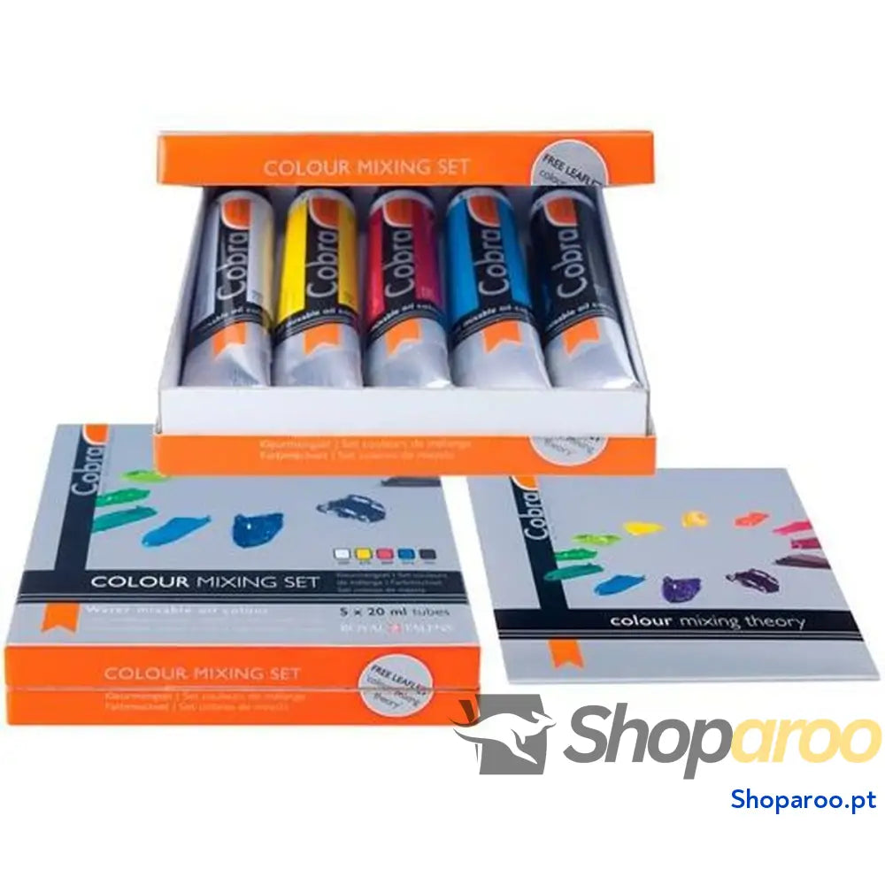 Conjunto de pintura Talens Cobra Tinta de óleo 200 ml