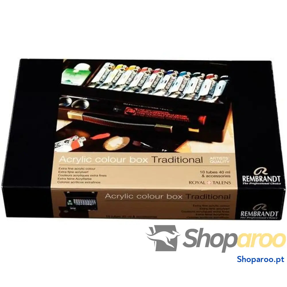Conjunto de pintura Talens Rembrandt Tinta acrílica 15 Peças Multicolor 40 ml