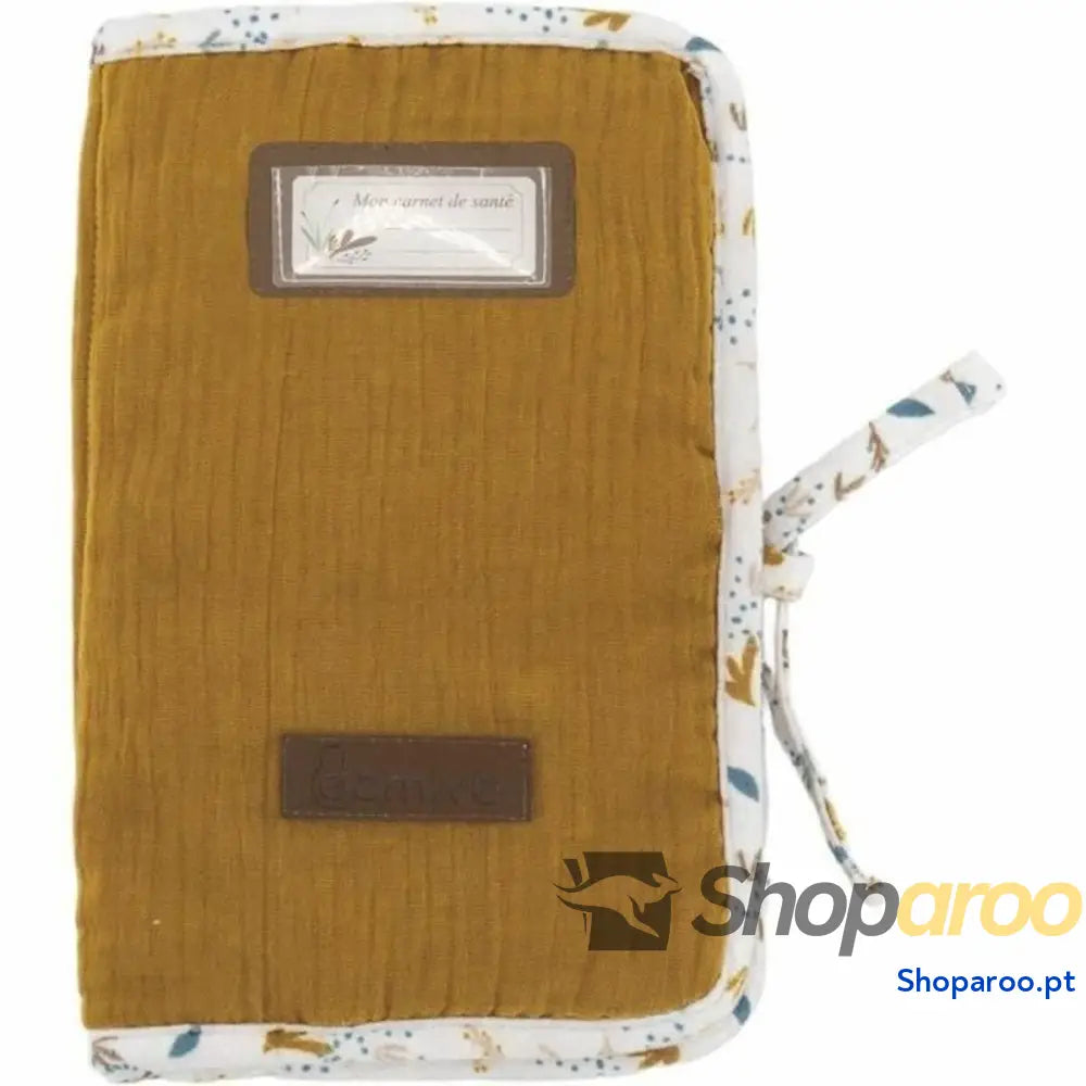 Conjunto de Presente para Bebé Domiva Castanho Caramel Têxtil