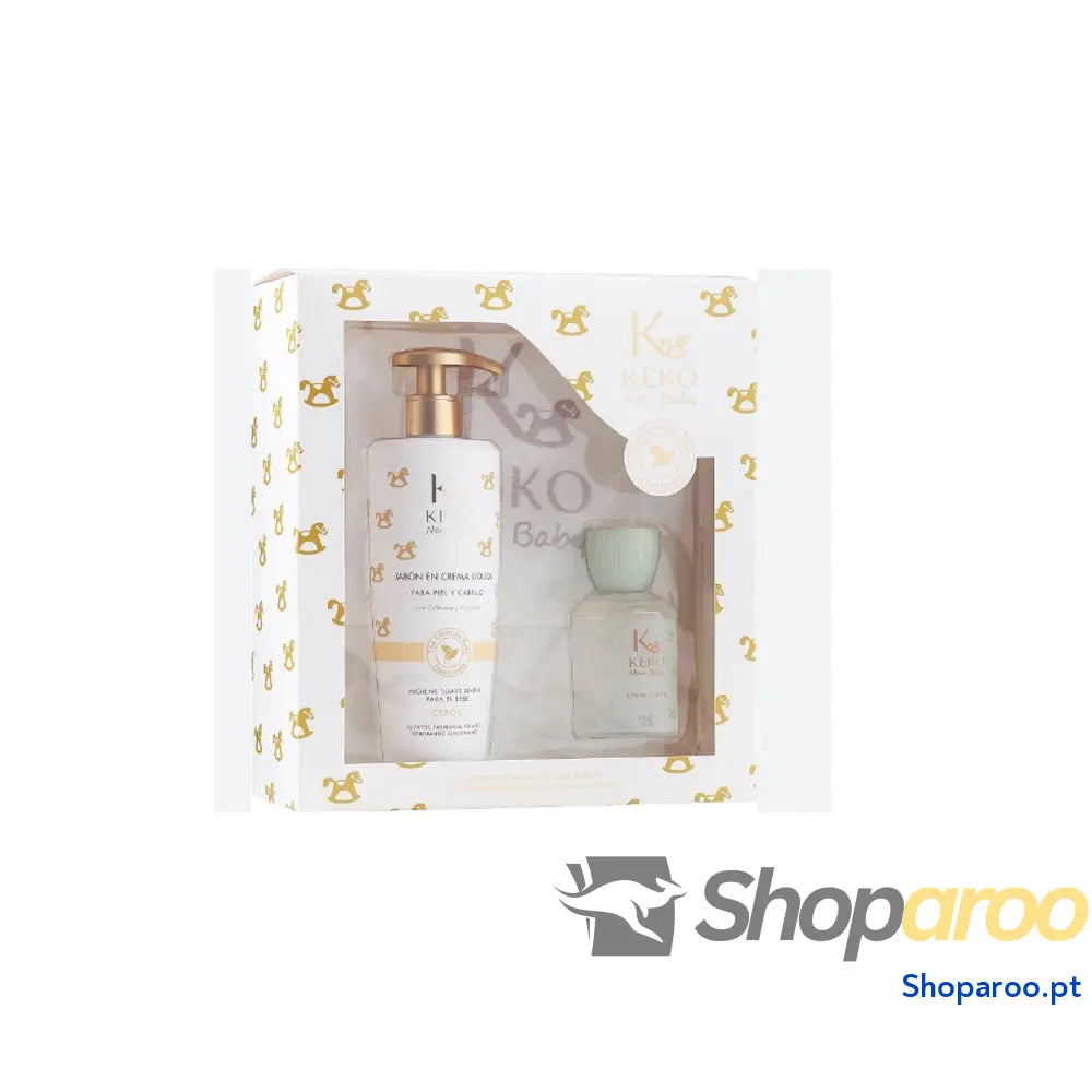 Conjunto de Presente para Bebé Keko New Baby 3 Peças