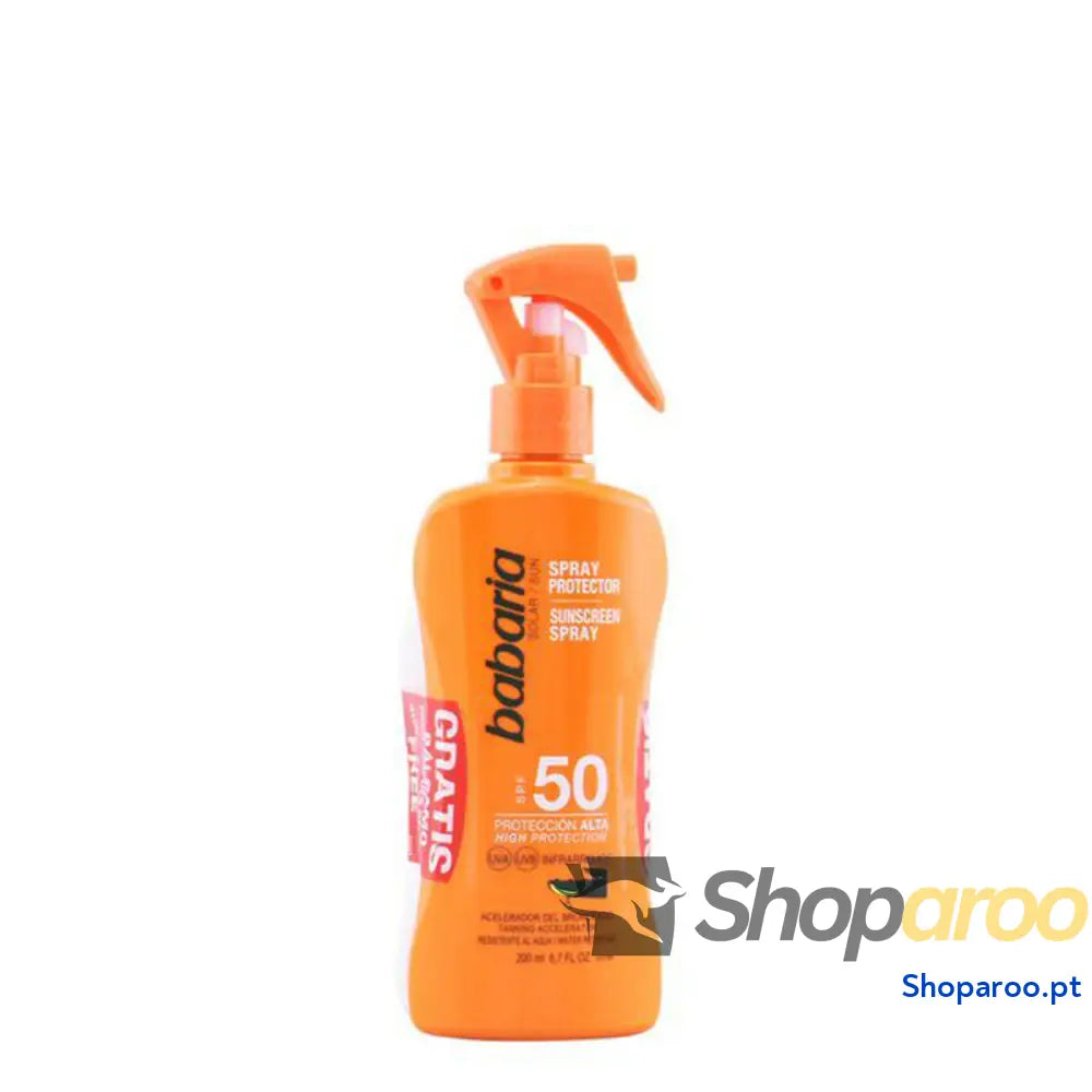 Conjunto de Proteção Solar Aloe Vera Babaria (2 pcs) SPF 50 50