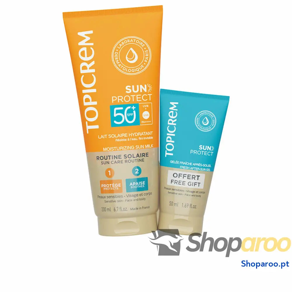 Conjunto de Proteção Solar Topicrem SUN PROTECT Spf 50 Spf 50+ 2 Peças