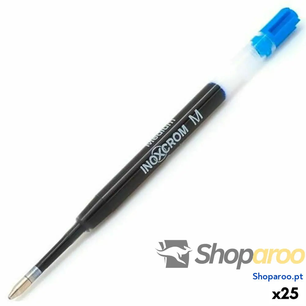 Conjunto de recargas Inoxcrom Azul 1 mm (25 Unidades)