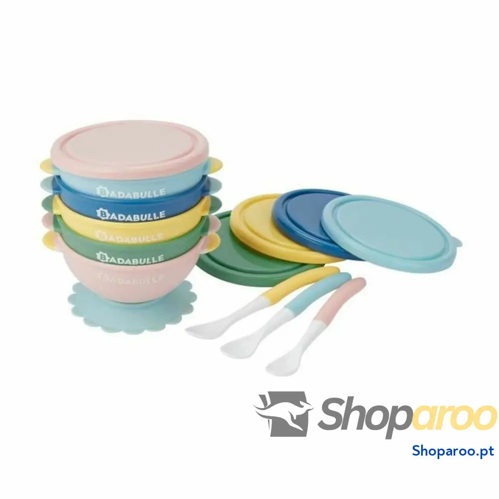 Conjunto de recipientes para comida de bebê Babymoov B005107