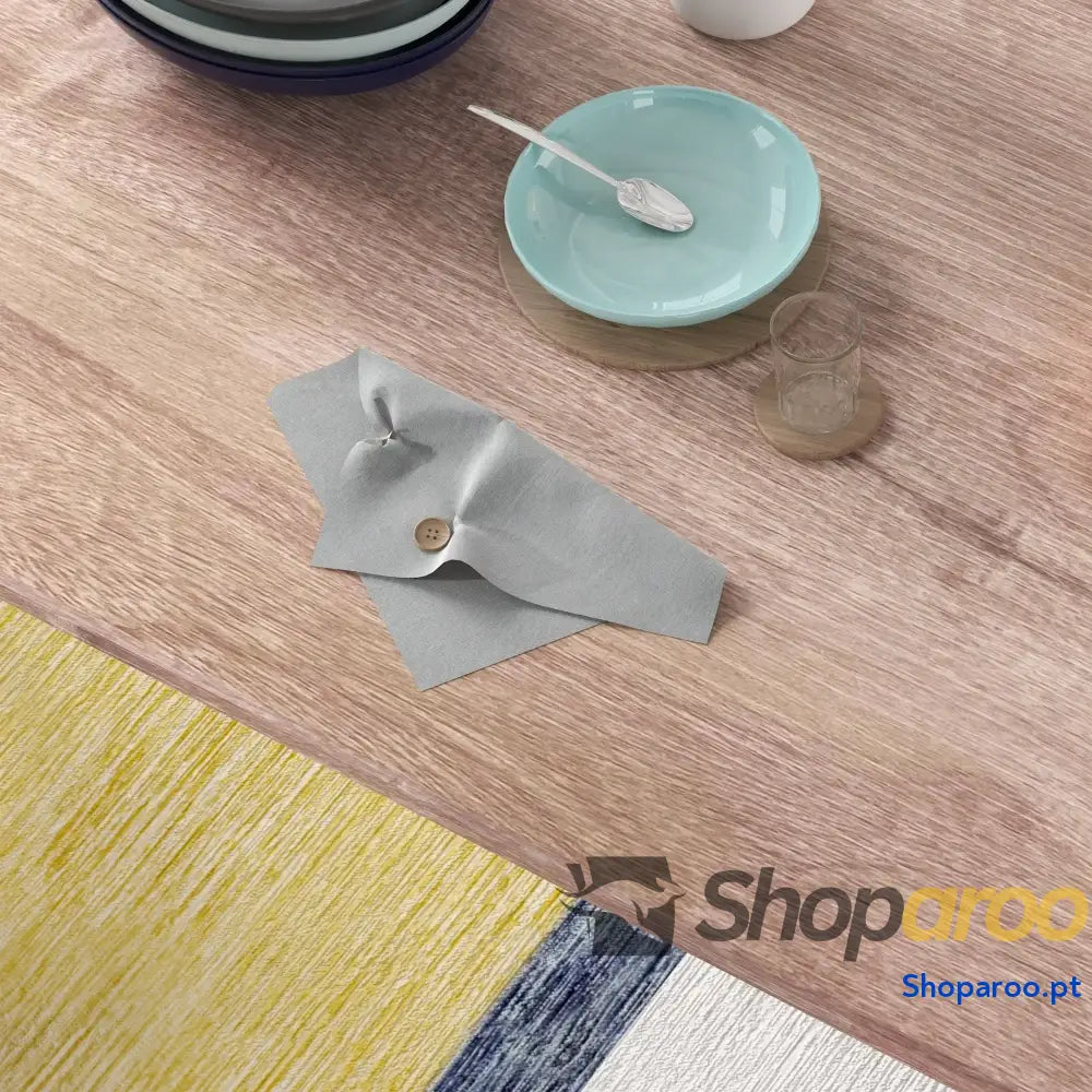 Conjunto de Refeição 5 Peças Mesa e 4 Cadeiras para Pessoas com Estrutura Aço 110x70x75 cm Madeira Branco