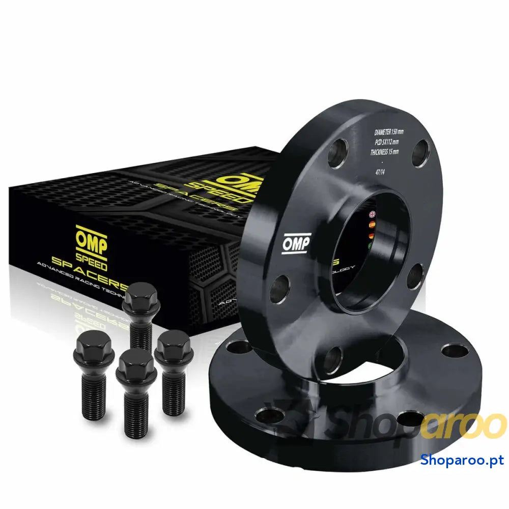 Conjunto de Separadores OMP OMPS08371501 PCD 4x98 58,6 M12 x 1,25 15 mm