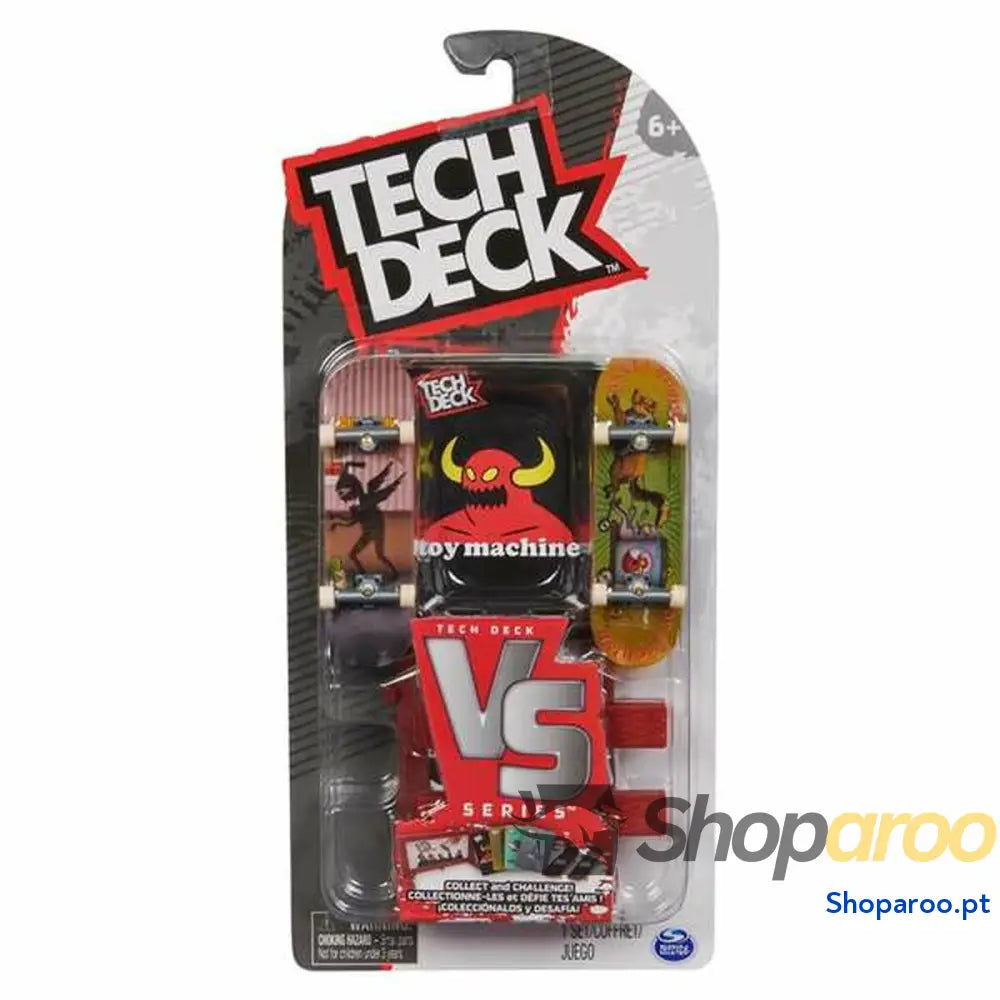 Conjunto de skates dedo Tech Deck 2 Peças