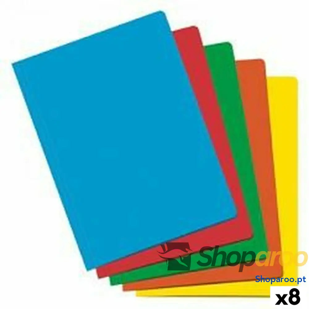 Conjunto de Subpastas DOHE Multicolor A4 50 Peças (8 Unidades)