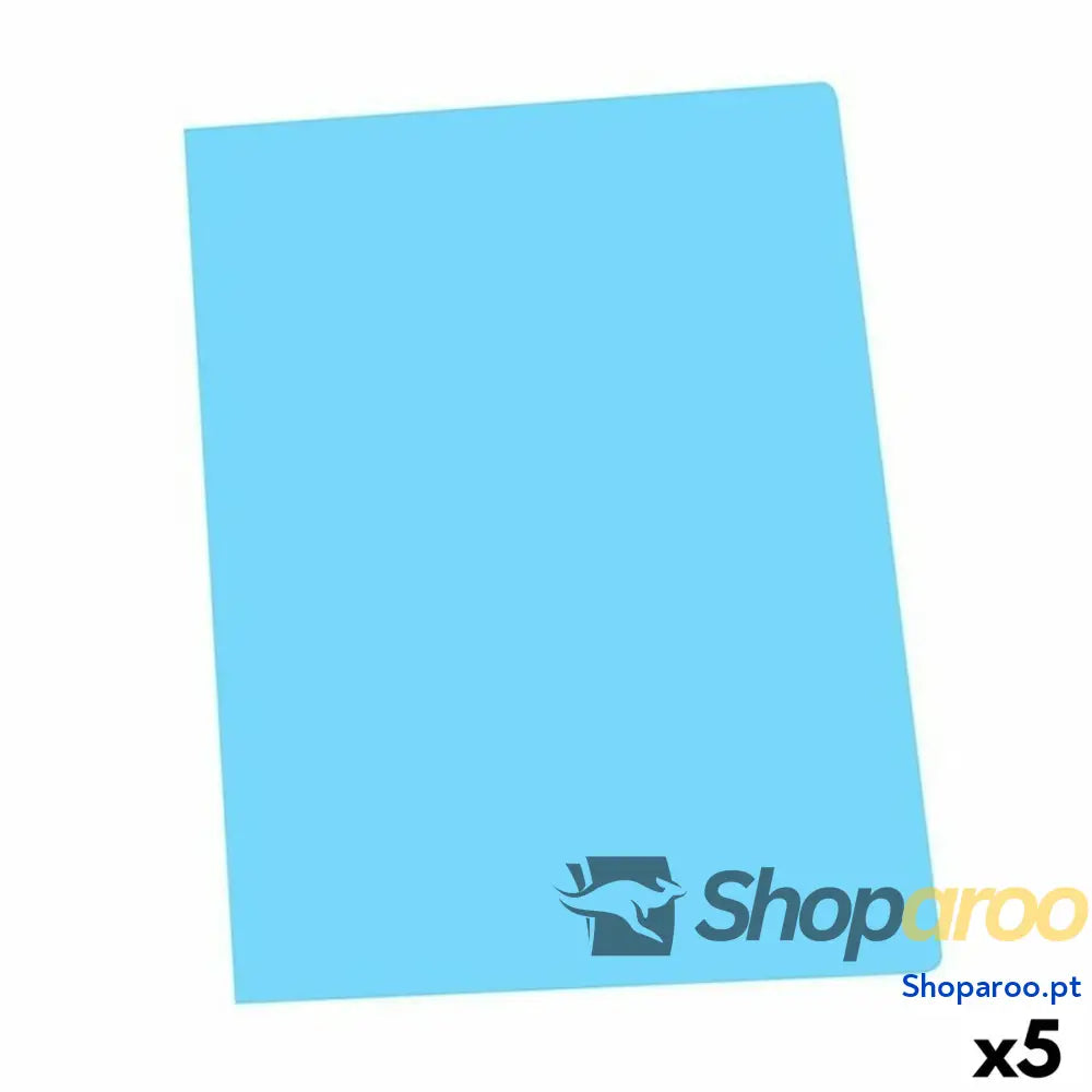 Conjunto de subpastas Elba Azul A4 50 Peças (5 Unidades)