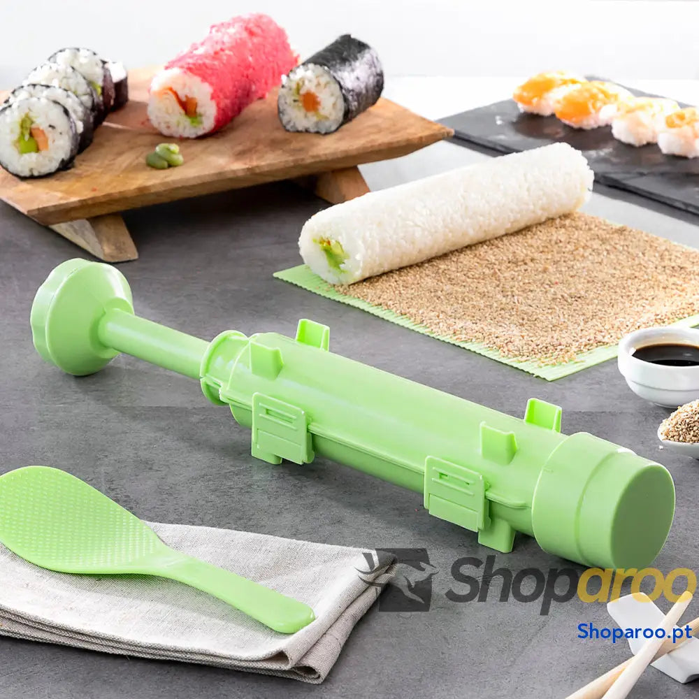 Conjunto de sushi com receitas Suzooka InnovaGoods 3 Peças