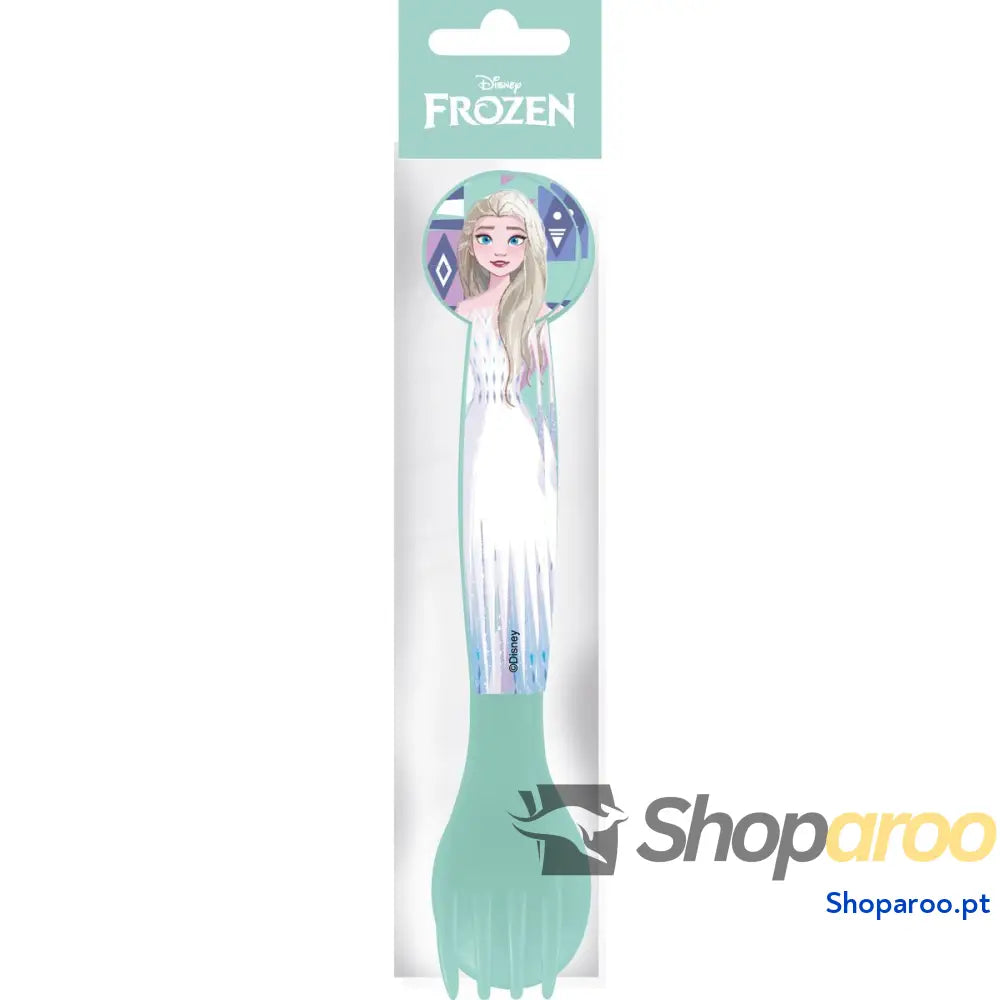 Conjunto de Talheres Frozen CZ11399 Multicolor Plástico 2 Peças