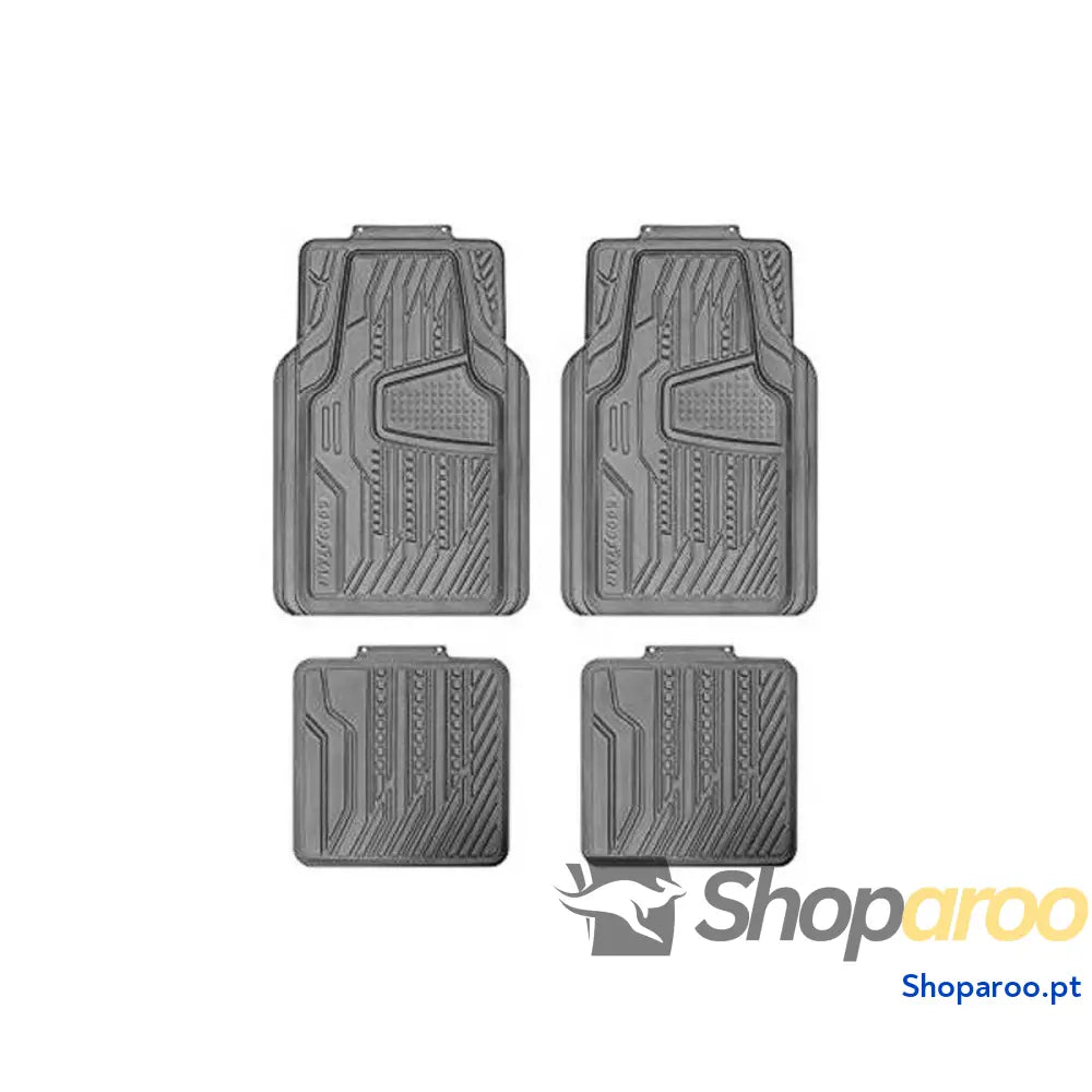 Conjunto de Tapetes Carro Goodyear GOD9017 Preto (4 pcs)