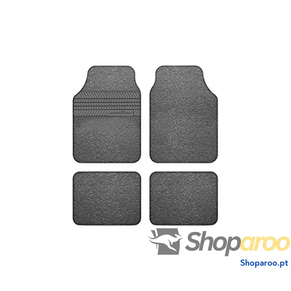Conjunto de Tapetes Carro Goodyear GOD9018 Universal Preto (4 pcs)