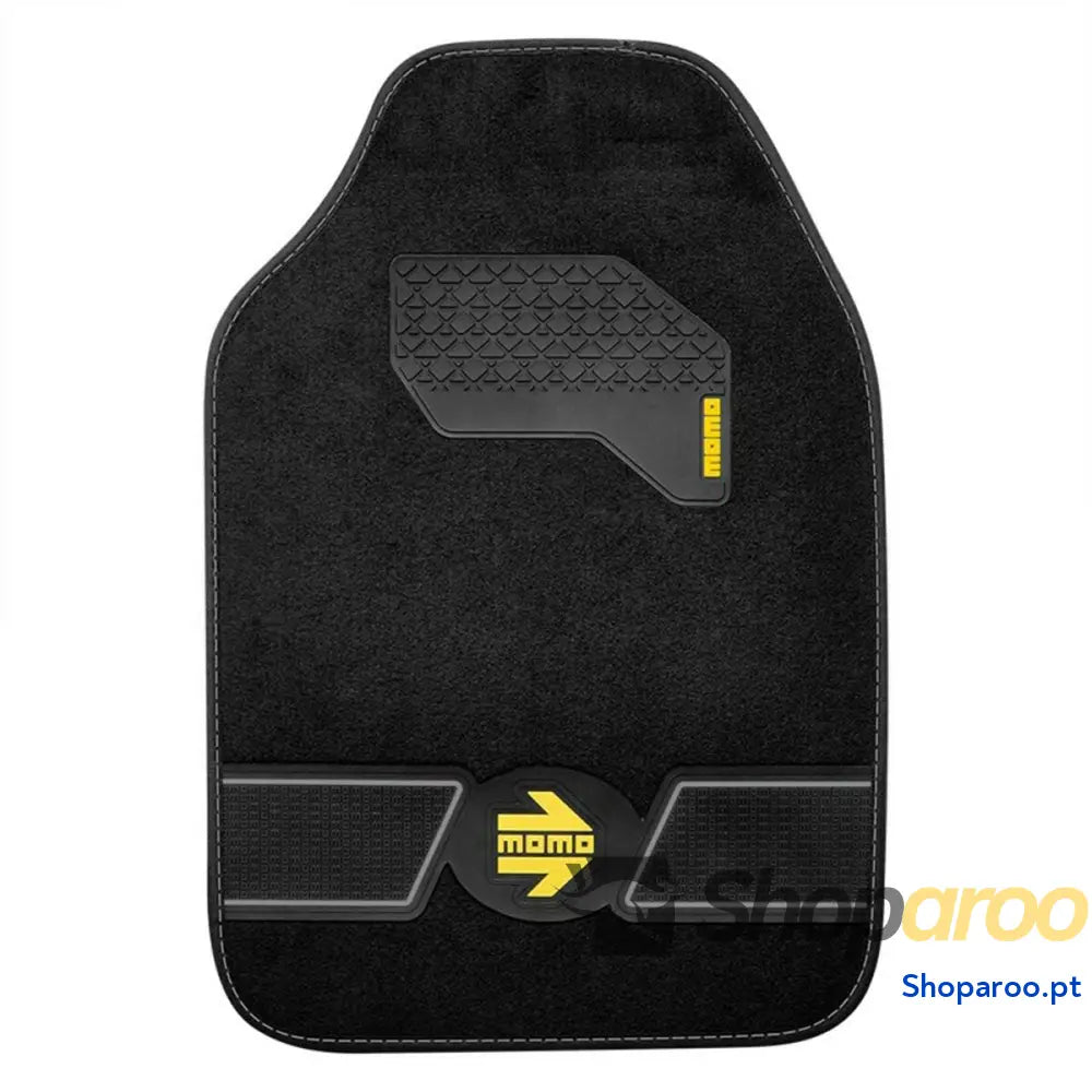 Conjunto de Tapetes Carro MOMO MOMLCM4FUBG Universal 4 Peças
