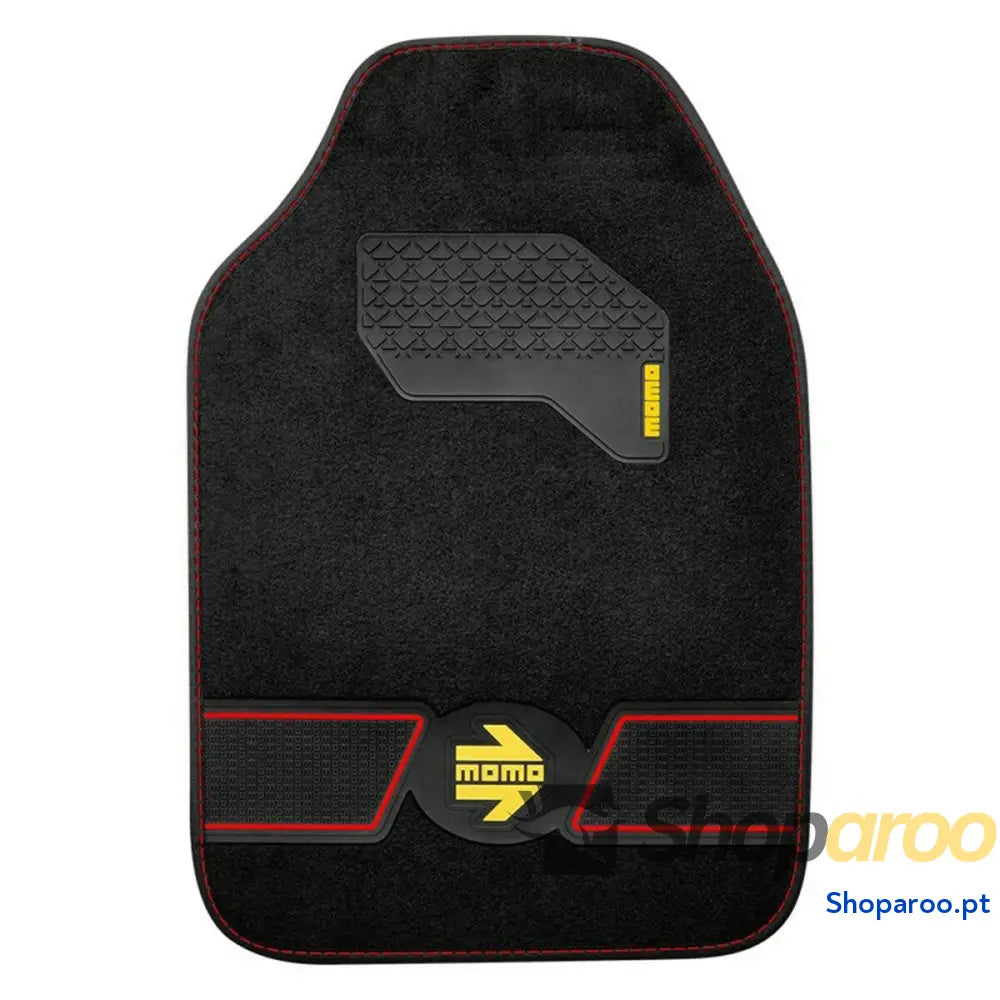 Conjunto de Tapetes Carro MOMO MOMLCM4FUBR Universal 4 Peças