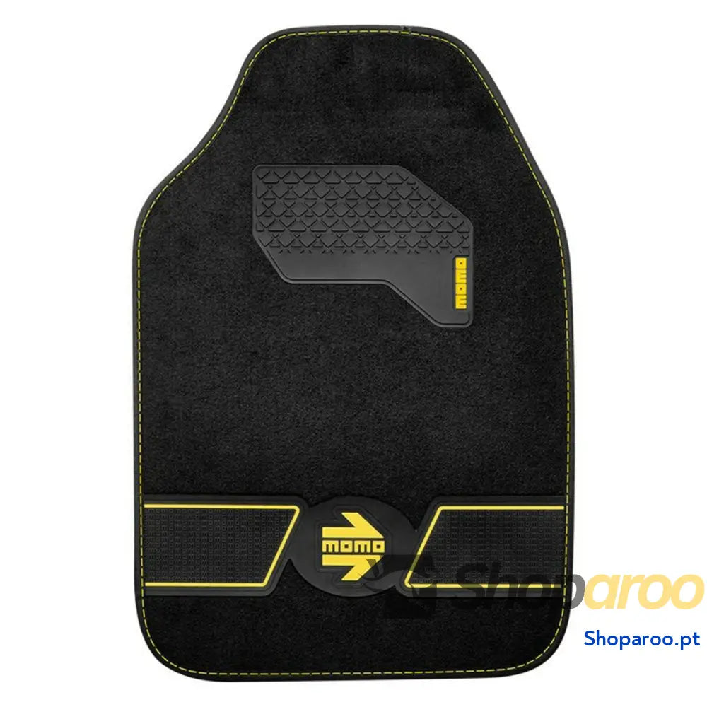 Conjunto de Tapetes Carro MOMO MOMLCM4FUBY Universal 4 Peças