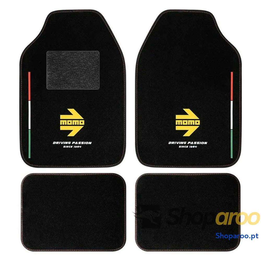 Conjunto de Tapetes Carro MOMO MOMLCM4ITBK