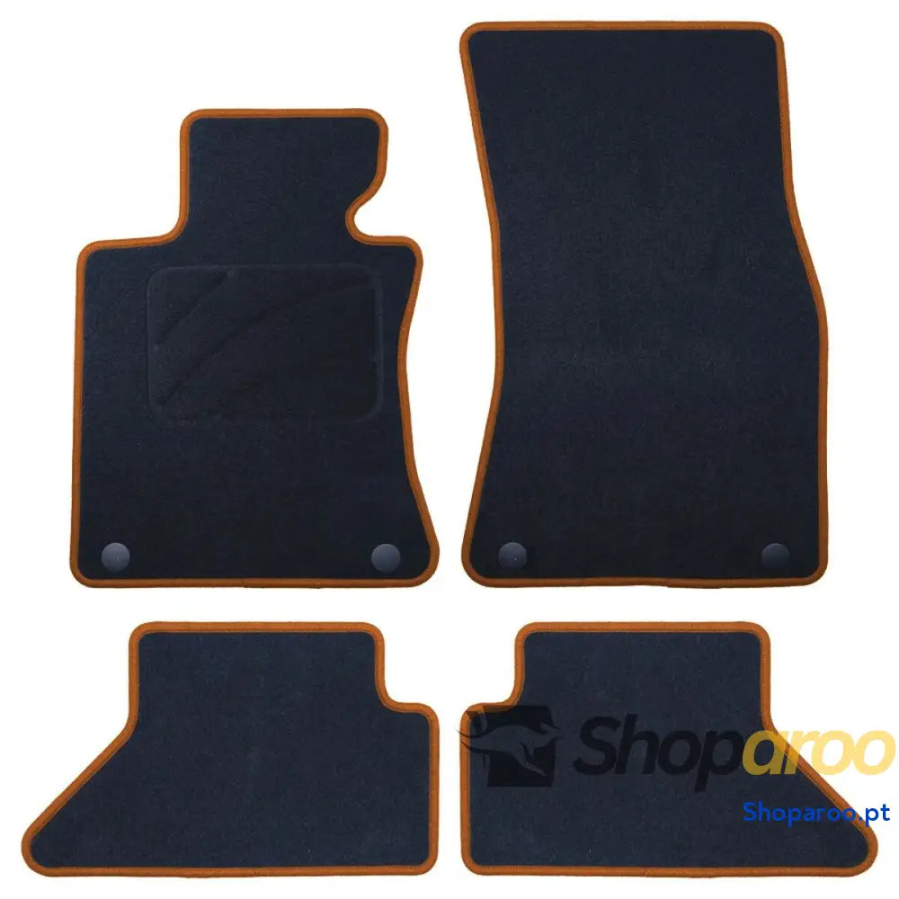 Conjunto de Tapetes Carro OCC Motorsport OCCBW0013YE Bmw E63 Serie 6 Coupe