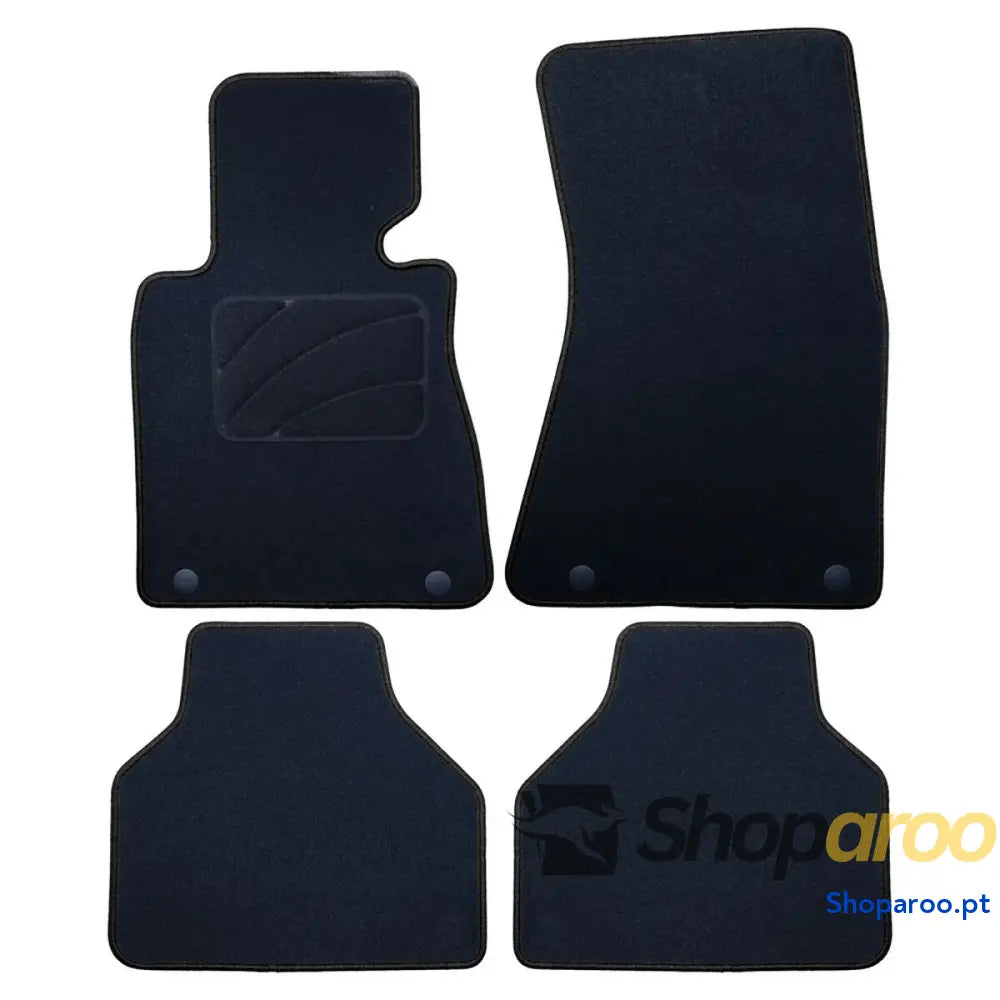 Conjunto de Tapetes Carro OCC Motorsport OCCBW0015 Bmw E65 Serie 7 Corto 5 Peças