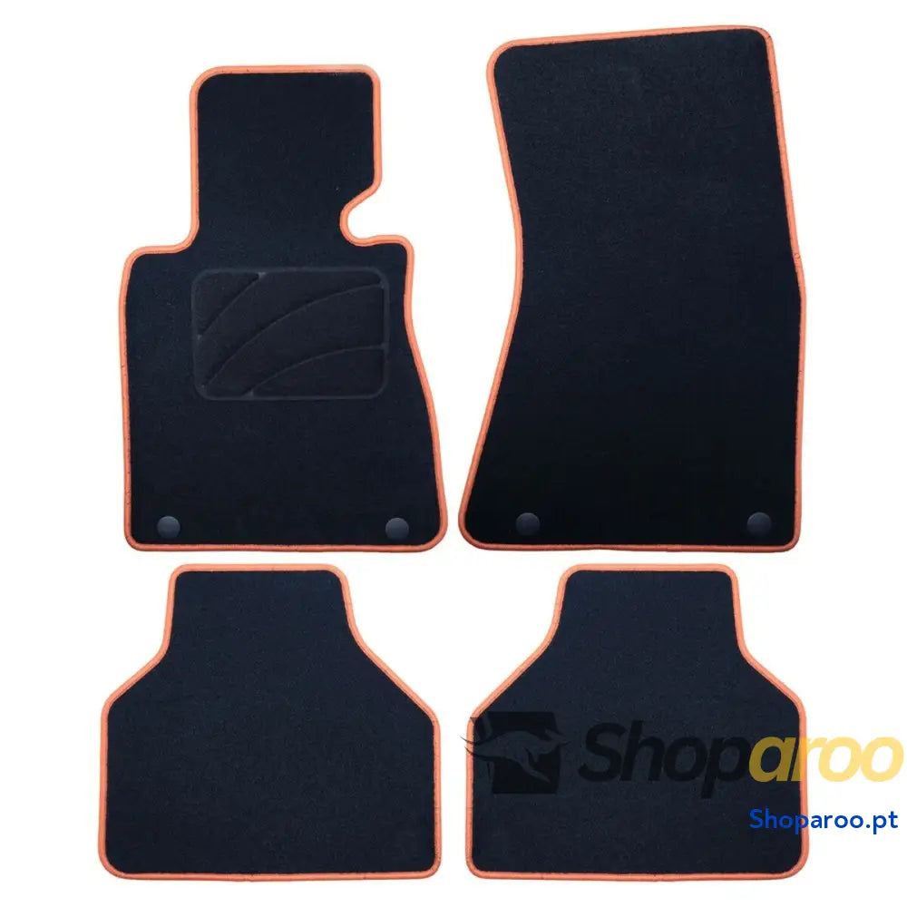 Conjunto de Tapetes Carro OCC Motorsport OCCBW0015YE Bmw E65 Serie 7 Corto 5 Peças