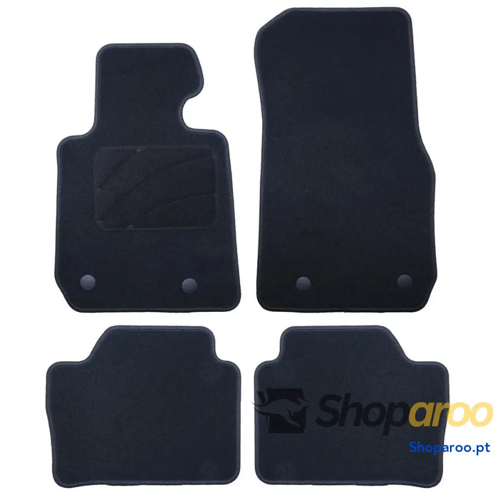 Conjunto de Tapetes Carro OCC Motorsport OCCBW0049 Bmw F30 Serie 3 Sedan 5 Peças