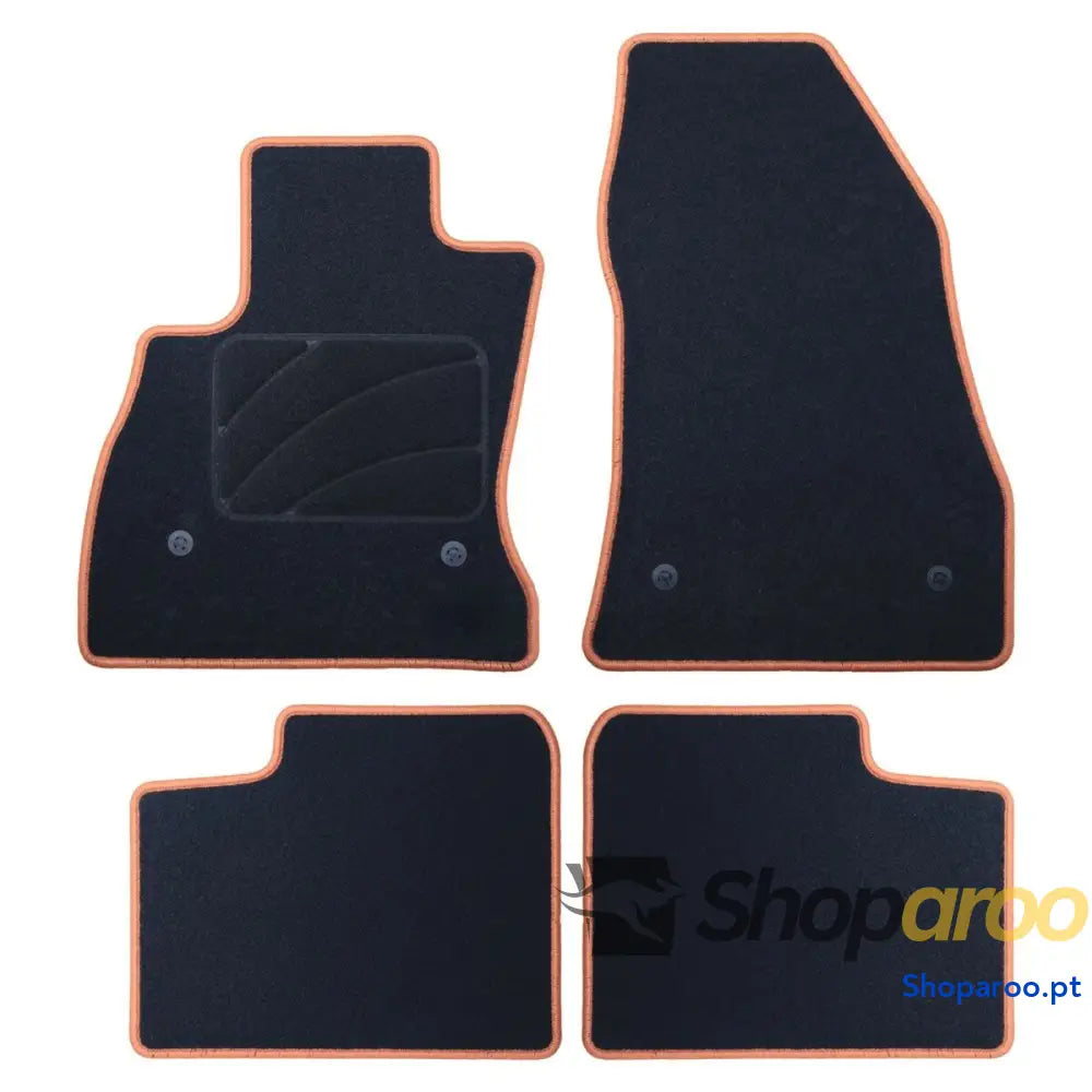 Conjunto de Tapetes Carro OCC Motorsport OCCFT0004YE FIAT 500L 5 Peças