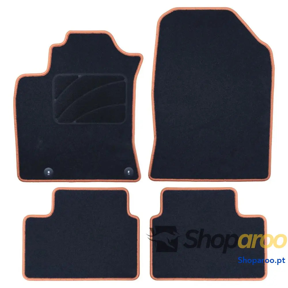 Conjunto de Tapetes Carro OCC Motorsport OCCKI0038YE Kia Xceed 5 Peças