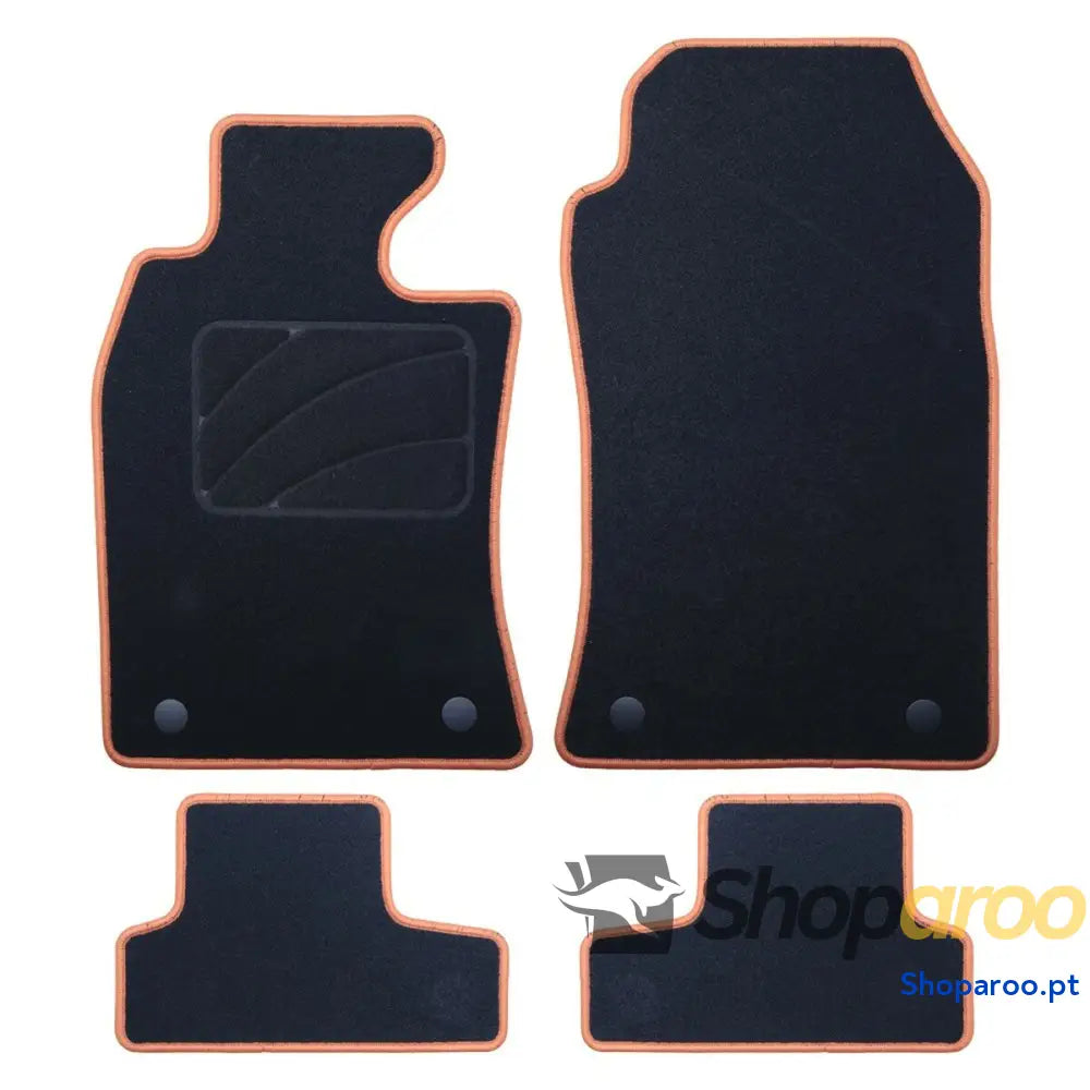 Conjunto de Tapetes Carro OCC Motorsport OCCMI0008YE Mini R52 Cabrio 5 Peças