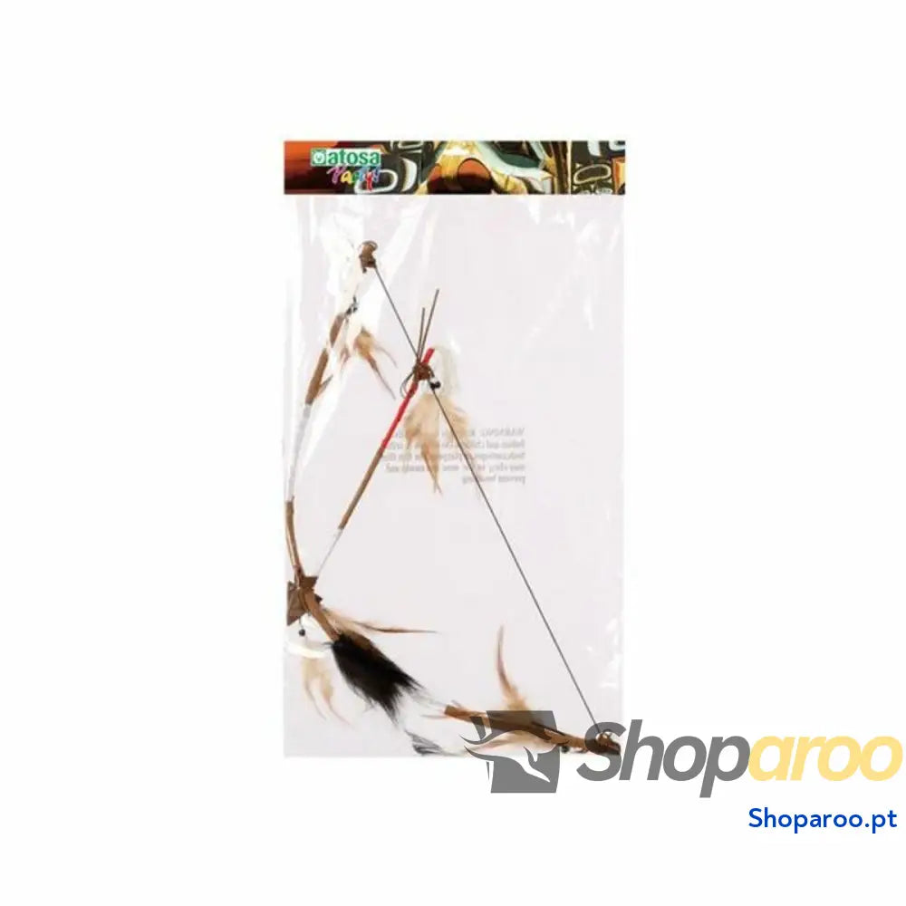 Conjunto de Tiro com Arco Castanho Índio Americano 63 cm