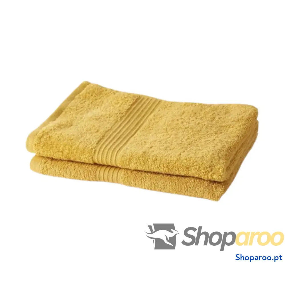 Conjunto de Toalhas TODAY Essential Ocre 50 x 90 cm (2 Unidades)
