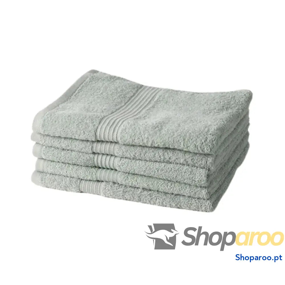 Conjunto de Toalhas TODAY Essential Verde Claro 70 x 130 cm (5 Unidades)