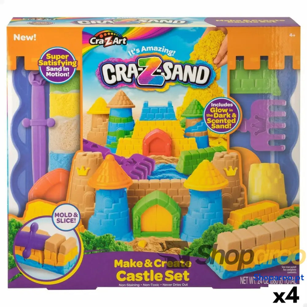 Conjunto de Trabalhos Manuais Cra-Z-Art Cra-Z-Sand Castle