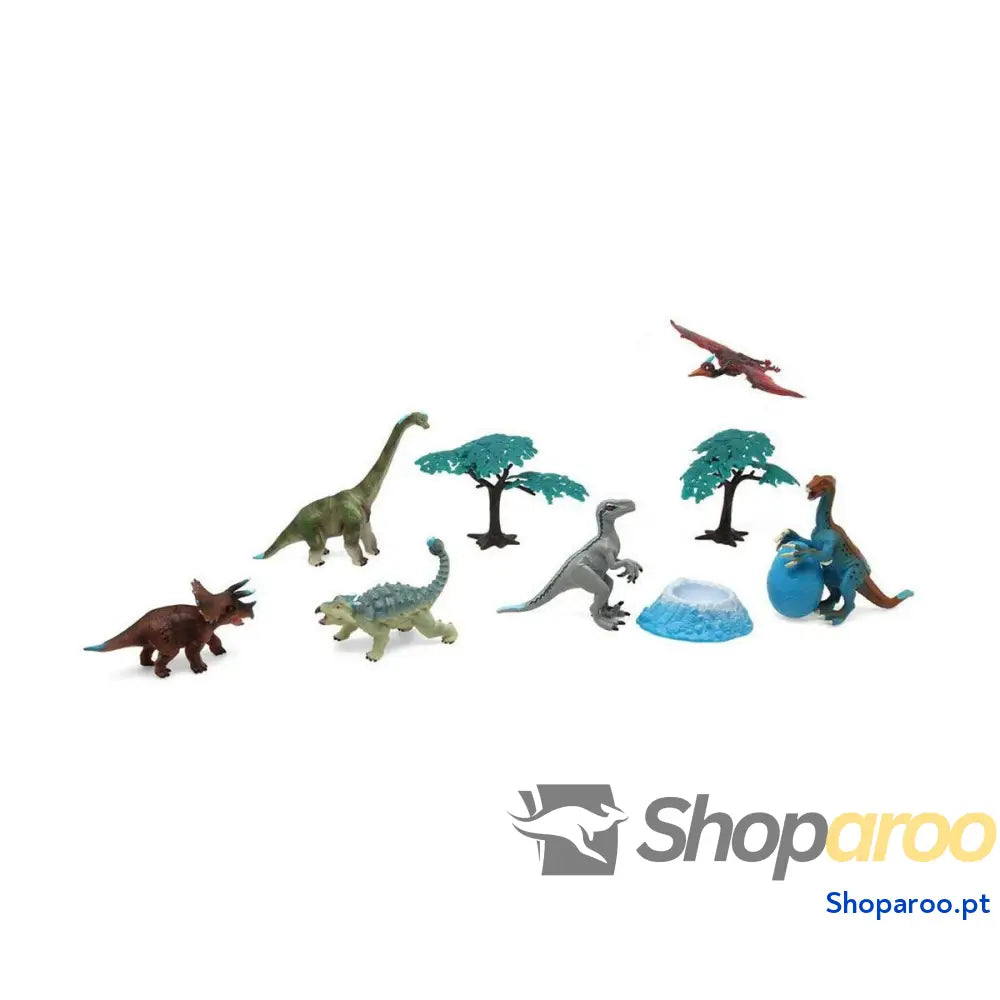 Conjunto Dinossauros Glacier Kingdom