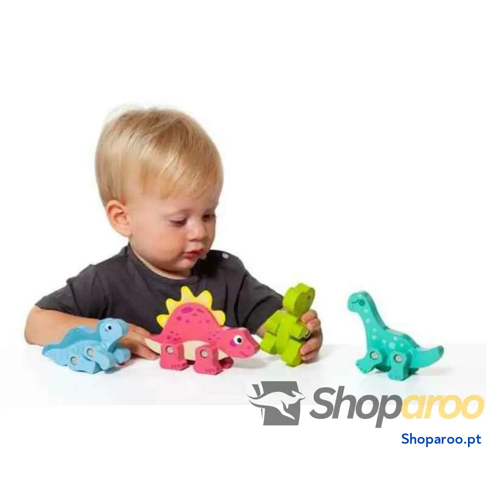 Conjunto Dinossauros Moltó 21295 4 Peças