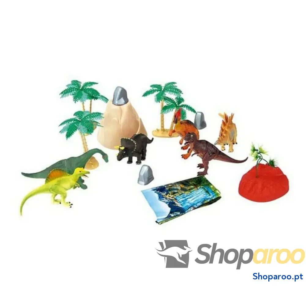 Conjunto Dinossauros Safari Dino (30 pcs)