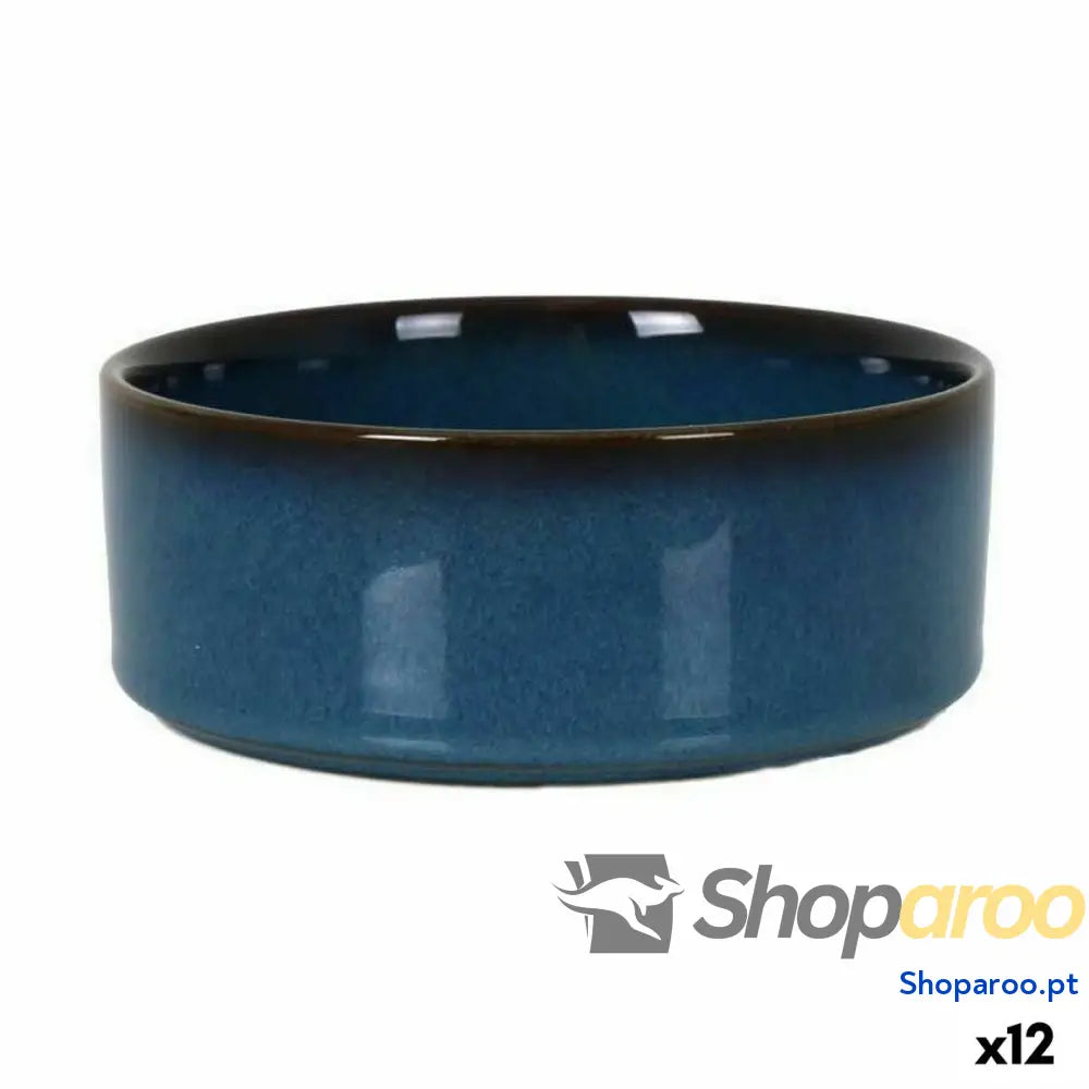 Conjunto para Aperitivos La Mediterránea Chester Azul 15,6 x 6,8 cm (12 Unidades)