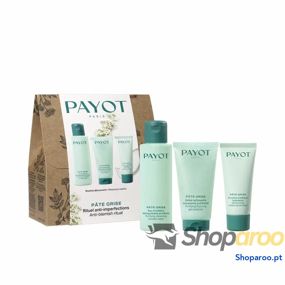 Conjunto Payot PÂTE GRISE 3 Peças