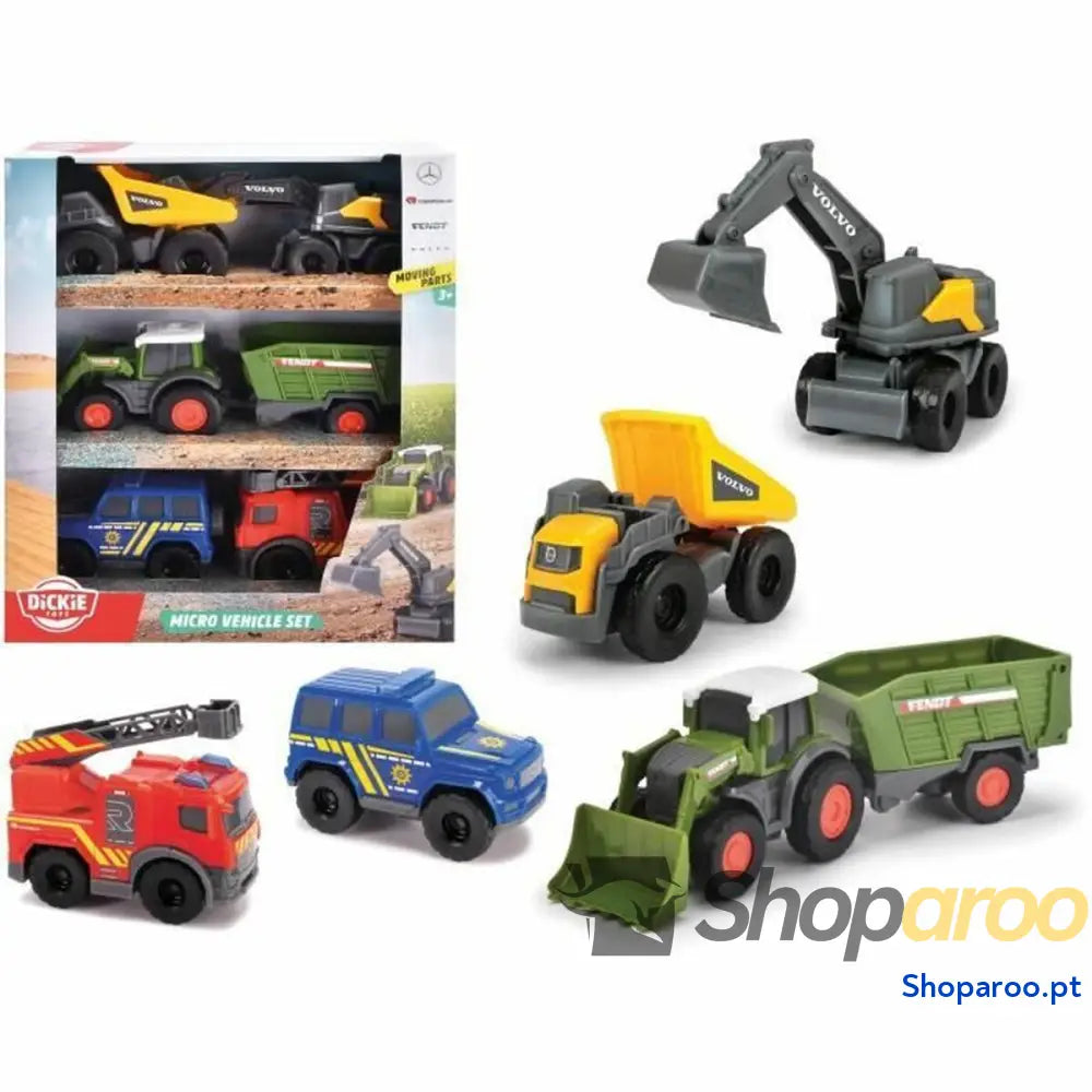 Conjunto veículos Dickie Toys