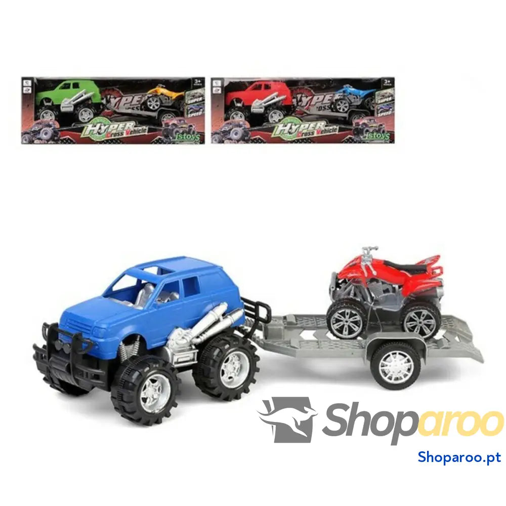Conjunto veículos Hyper Cross 112763 (2 uds)