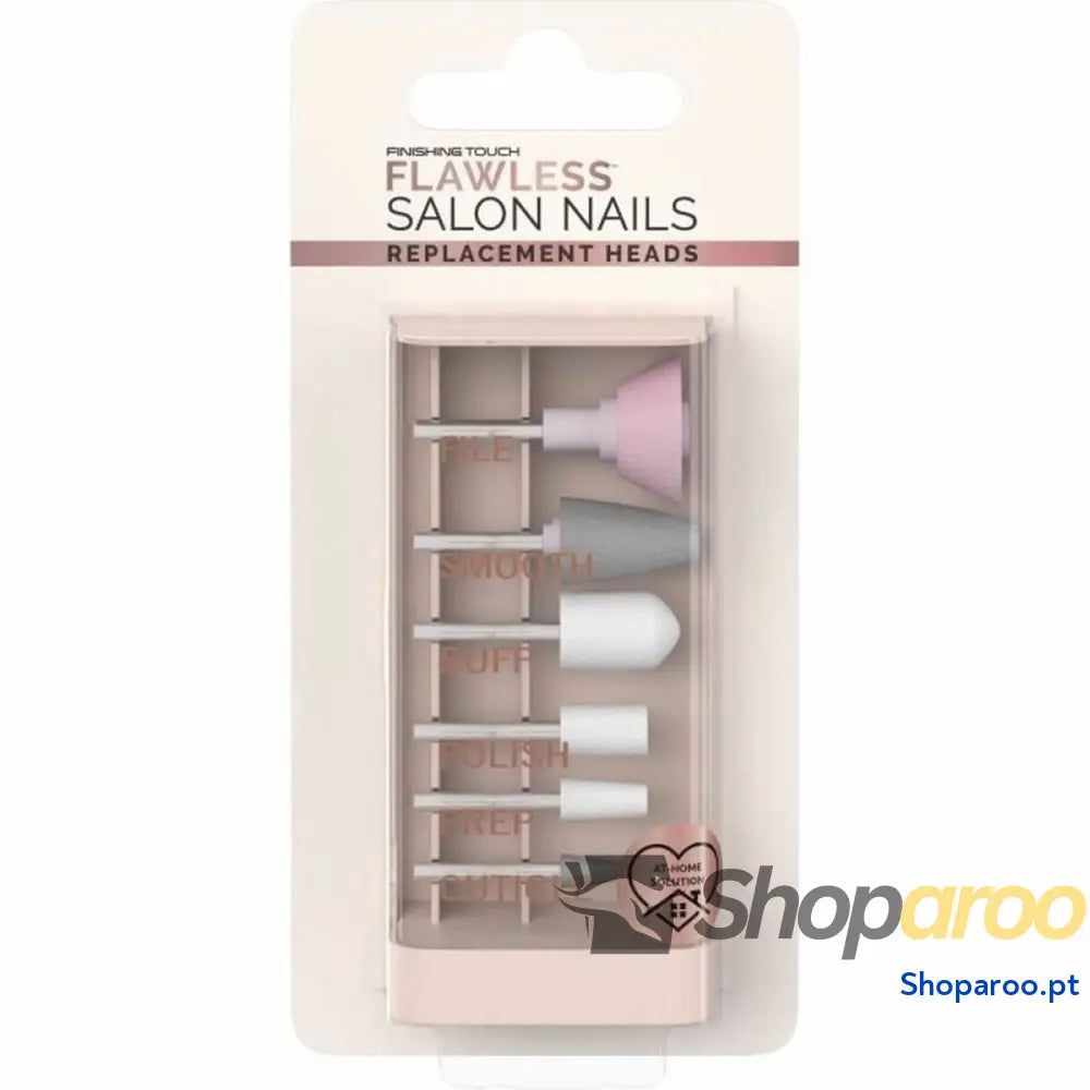 Conjuntos de manicura e pedicura FLAWLESS Salon Nails 6 Peças