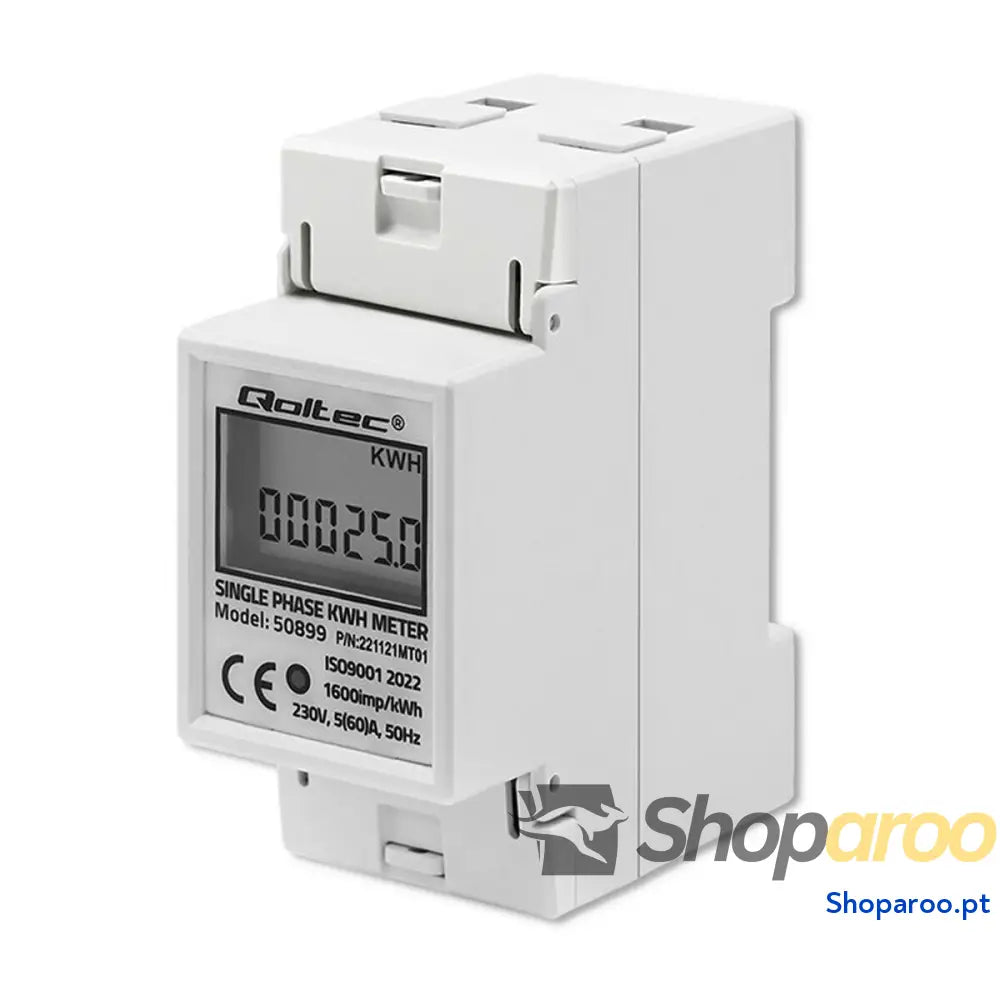 Contador de consumo de energia Qoltec 50899