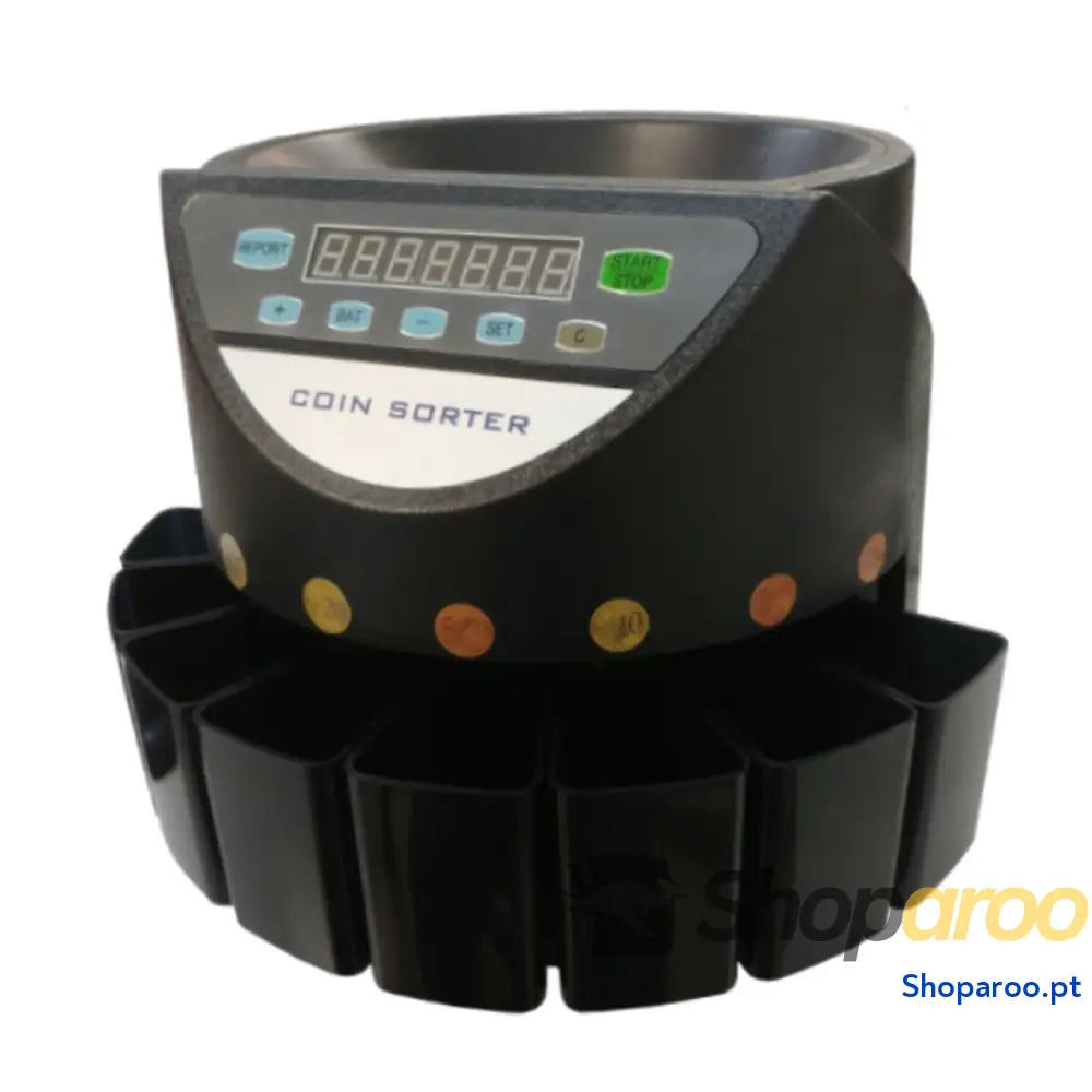 Contador de moedas Mustek M6 Preto