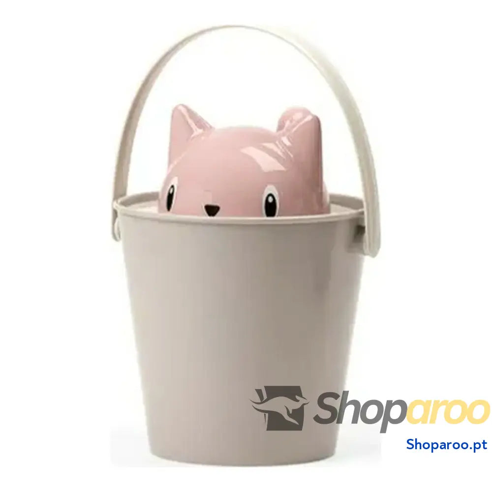 Contentor United Pets Comida para gato Rosa/Cinzento (20 x 28 cm)